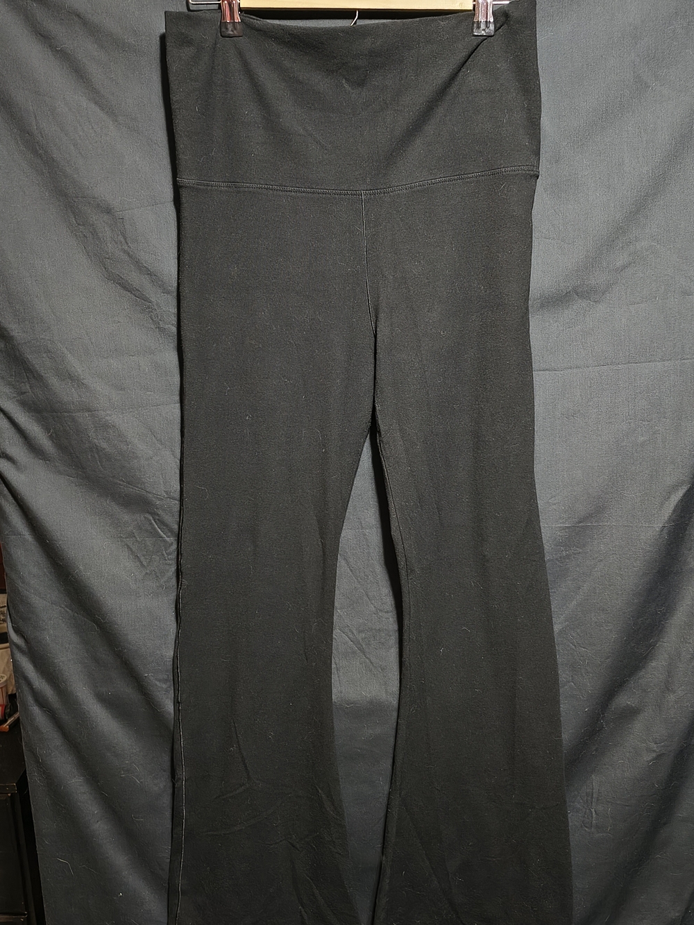PINK Victoria's Secret Black Boot-Cut Yoga Pants